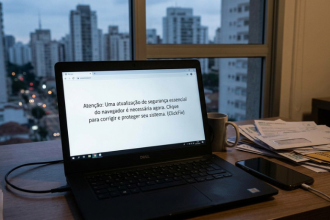 Golpe ClickFix: como a nova onda de ataques digitais usa falsas atualizações para enganar brasileiros